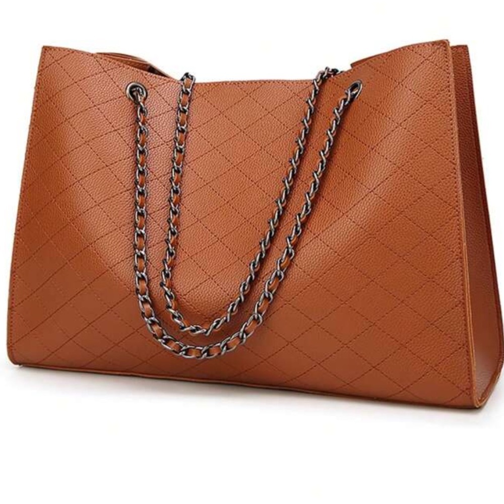 Rhombus Pattern Tote Bag